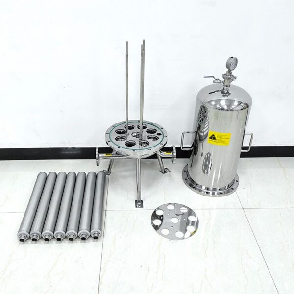 High-Performance Sanitary Filter Housings in Stainless Steel High-Performance Sanitary Filter Housings in Stainless Steel