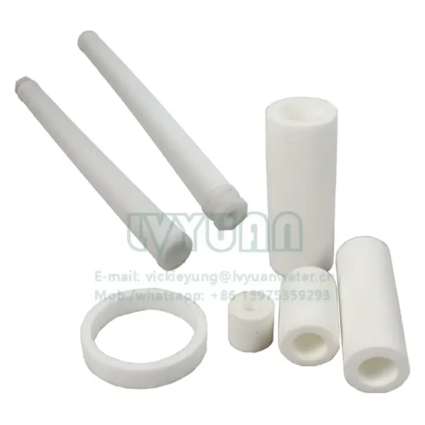 Cylinder Micron Porous Sintered PTFE Water Filter Cylinder Micron Porous Sintered PTFE Water Filter