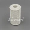 DOE 222 5'' 10'' Washable pre water filter Nylon SS mesh net filter cartridges 80 micron for sediment sand particle removal