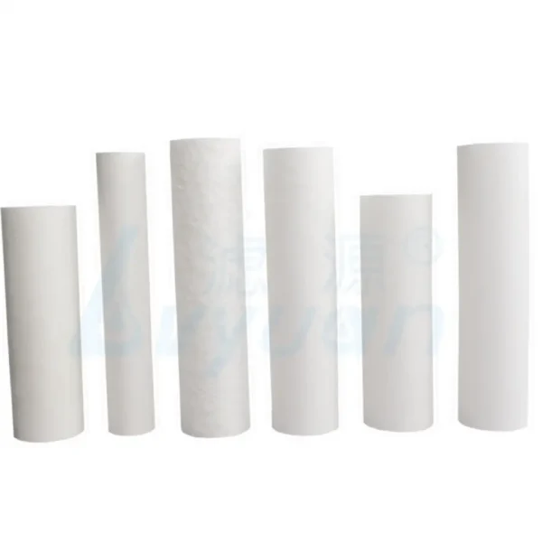 High flitration micron 5 10 20 30 40 inch pp sediment filter cartridge pp filter