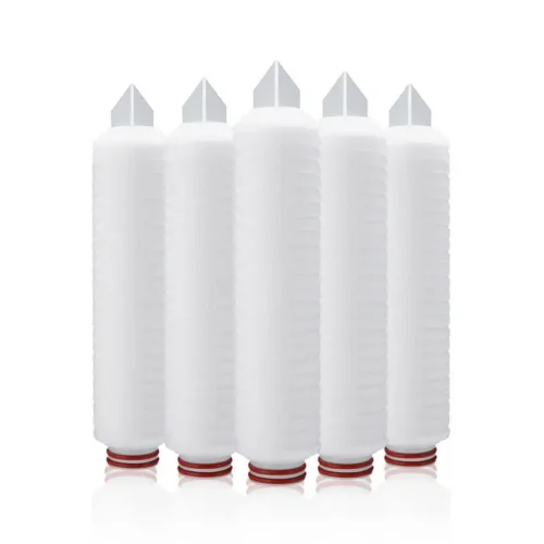 Micro porous membrane pleated filter element Micro porous membrane pleated filter element