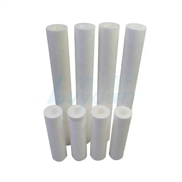 The sediment cartridge filterprices with 10 20 30 40 inch for domestic water filters