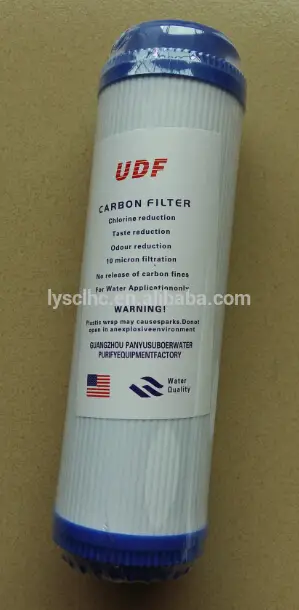 Water Associate UDF Activated CTO Compressed Carbon PP Sediment Filter cartridge for drinking Water Purifier Prefiltering