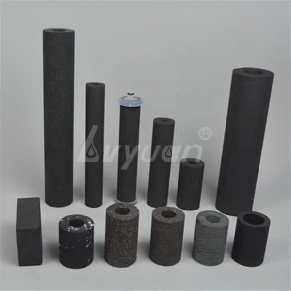 Sintered activated carbon Block drinking water filter